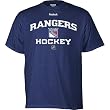 Reebok New York Rangers Center Ice Authentic Locker Hockey T-shirt