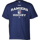 Reebok New York Rangers Center Ice Authentic Locker Hockey T-shirt