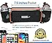 Hydration Running Belt with Water Bottles (2x BPA-free 10 Oz) Fits iPhone 6s plus- Light,Soft Neoprene Fuel Belt for Running,Race,Marathon,Hiking- Men & Women Runners belt with Water bottles