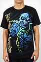 Iron Maiden - Mono POM Mens T-shirt in Black