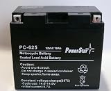 PowerStar Replacement Battery for Kawasaki 650 JL650 SC 1991 - 1995