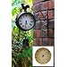 Cockerel and Bell outdoor clock and Thermometer