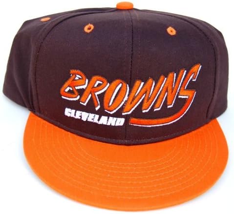 Vintage Cleveland Browns Flatbill Snapback Cap Hat