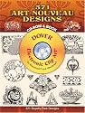 571 Art Nouveau Designs CD-ROM and Book (Dover Electronic Clip Art)