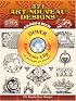 571 Art Nouveau Designs CD-ROM and Book (Dover Electronic Clip Art)