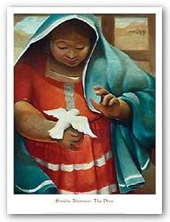 The Dove by Sandra Bierman 22"x28" Art Print Poster
