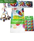 Creative Converting Party Decor Kit, Tye Dye Fun