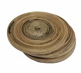 Natural bamboo coasters