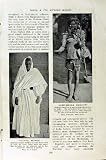 C1920 India Beggar Man Ayah Lady Brahmin Puja Beads