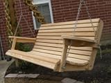 4 Foot Louisiana Cypress Porch Swing