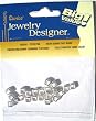 Silver Square Lead Free Cast Metal Spacer Beads