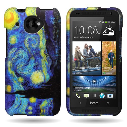 CoverON® Slim Hard Case for HTC Desire 601 with Cover Removal Tool - (Starry Night)