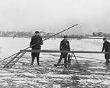 1917 photo A life saving appliance to protect those who like to skate on th ....