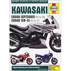 Kawasaki EX500 (GPZ500S) and ER500 (ER-5) Service and Repair Manual: EX500 1987 to 2008, ER500 1997 to 2007 (Haynes Service and Repair Manuals)