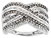 Jewelry : 10KT WG 1.00CTW WHITE DIAMOND AND CHOCOLATE DIAMOND RING