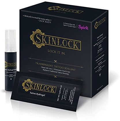 SkinLock Liquid Transparent Protective Tattoo Sealant Spray by SkinLock