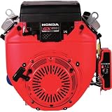 Honda V-Twin Horizontal OHV Engine with Electric Start - 610cc, GX Series, 1in. x 2 29/32in. Shaft, Model# GX610U1QZB2
