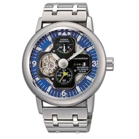 Orient Star Mens Retro-Future Blue Automatic Watch #YFH04001D by Orient