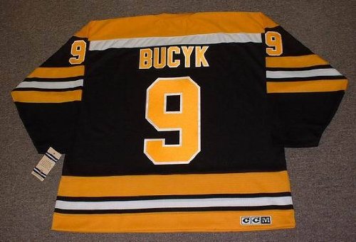 Buy JOHNNY BUCYK Boston Bruins 1974 CCM Vintage Throwback Away Hockey Jersey