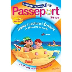 Passeport - De la grande section au CP - 5/6 ans