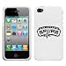 iPhone 4 4S San Antonio Spurs White Superior Snap on Hard Cover