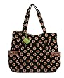 Vera Bradley Pleated Tote Pirouette