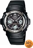 CASIO (カシオ) 腕時計 G-SHOCK タフソーラー 電波時計 MULTI BAND5 AWG-100-1AJF