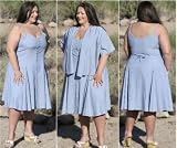 DenimShortBraidedSundresswithJacket