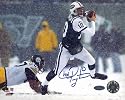 Chad Pennington New York Jets - Snow Run vs. Steelers - 8x10 Autographed Photograph