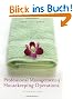 Professional Management of Housekeeping Operations