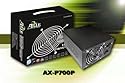 Axle ATX PC Netzteil 700 Watt 2xPCIe 4xSATA PLATINUM Series 700Watt 1x 140mm Lüfter temperaturgeregelt 700W silent