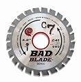 KwikTool USA BB450 C7 Bad Blade 4-1/2-Inch 24 Tooth with 1-Inch Arbor And 7/8-Inch, 5/8-Inch