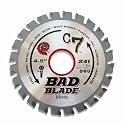 KwikTool USA BB450 C7 Bad Blade 4-1/2-Inch 24 Tooth with 1-Inch Arbor And 7/8-Inch, 5/8-Inch, 20mm Reduction Rings