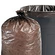 Stout Total Recycled Content Trash Bags, 60 Gallons, 1.5 Milliliters, 36 x 58, Brown, 100/Carton (T3658B15)