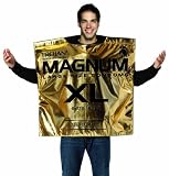 Rasta Imposta Trojan Magnum Condom Wrapper Funny Adult Mens Halloween Costume (One Size)