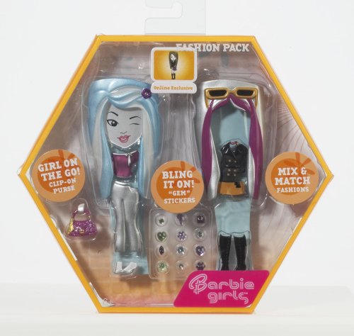 barbie girls cartoon. Each Barbie Girls Fashion Pack includes two stylin#39; outfits; Plus two hairstyles, and a snap-in purse; Round out your look with quot;gemsquot; to bling out your