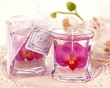 Elegant Orchid Gel Candle (Set of 18)