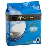 Tassimo Cappuccino Foaming Milk Creamer, 8-Count T-Discs for Tassimo Coffeemakers (Pack of 2)