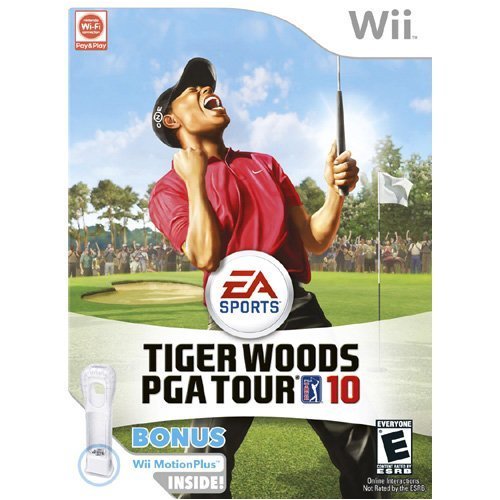 51OIs7Dnp3L Tiger Woods PGA Tour 10 (Wii MotionPlus Bundle) (Nintendo Wii)