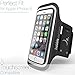 Hubble Sports iPhone 6 Armband for Running + Workout - Lifetime Guarantee - Black