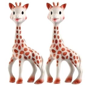 Vulli Sophie the Giraffe Teether Set of 2