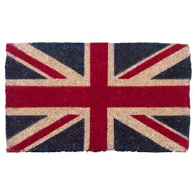 Union Jack Coir Doormat, Door Mat