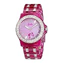Armitron Women's 3500023 Barbie Crystal Accented Pink Plastic Bracelet Watch