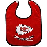 Kansas City Chiefs 2-Tone Snap Baby Bib