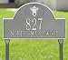 Tennessee Titans Pewter & Silver Personalized Address Plaque-with lawn stakes