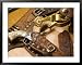 Roy Rogers' Six Shooter Pistol, Roy Rogers and Dale Evans Cowboy Museum, Branson, Missouri, USA Framed Art Poster Print by Walter Bibikow, 39x31