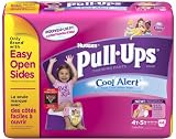 Huggies Pull-Ups Cool Alert Training Pants for Girls - Biggie Pack -- size: 4t-5t