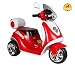 Baybee Audra Battery Operated Scooty with Sparkling LED Lights (Red) RS.4750.00
