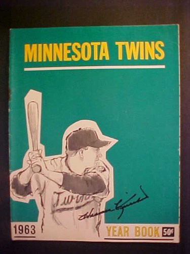 Harmon Killebrew Minnesota Twins Autographed 1963 Minnesota Twins Magazine