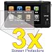 3x Samsung Samsung ST700 SH100 Digital Camera Premium Clear LCD Screen Protector Cover Guard Shield Film Kit, no cutting is required! Exact fit and satisfaction guaranteed!